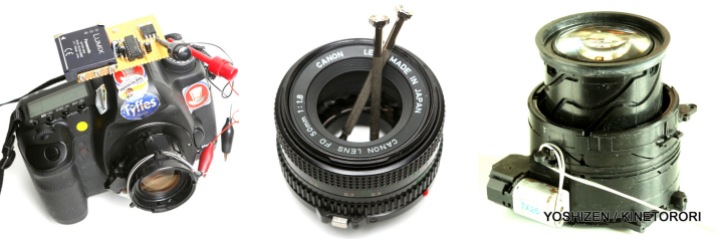 Make FD 50mm to Focus shift lens.